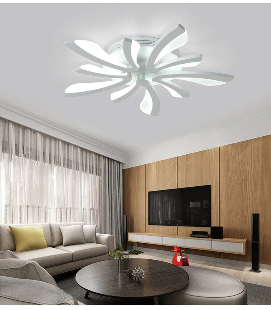 Acrylic Modern Led Ceiling Lights For Living Room Bedroom Dining Home Indoor Lamp Lighting Fixtures Luminaria Lampada