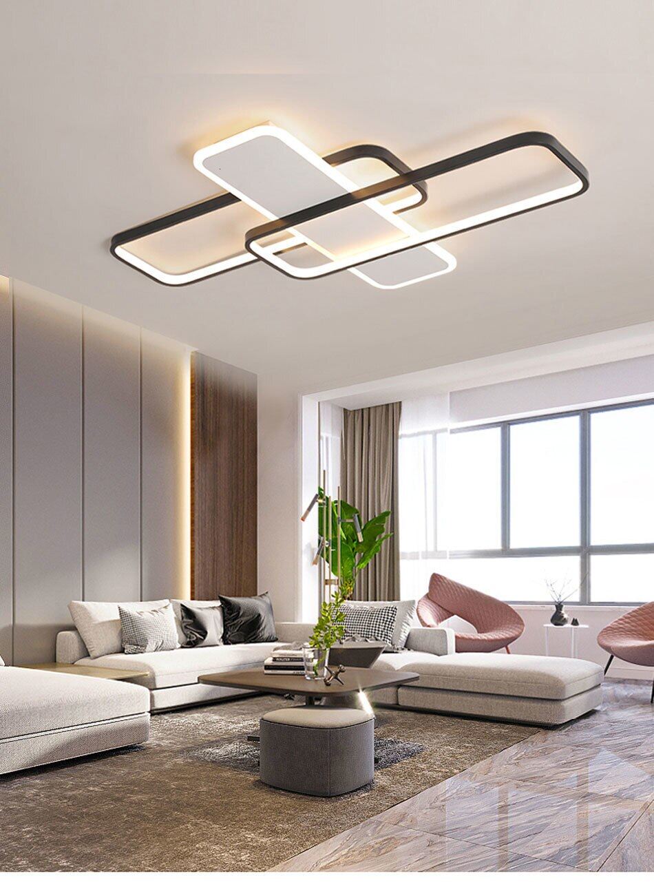 Bedroom LED Ceiling Lights With Metal Silicon Lampshade For Living Study Room Ceiling Mounted Acrylic Lighting Lamp Fixtureso