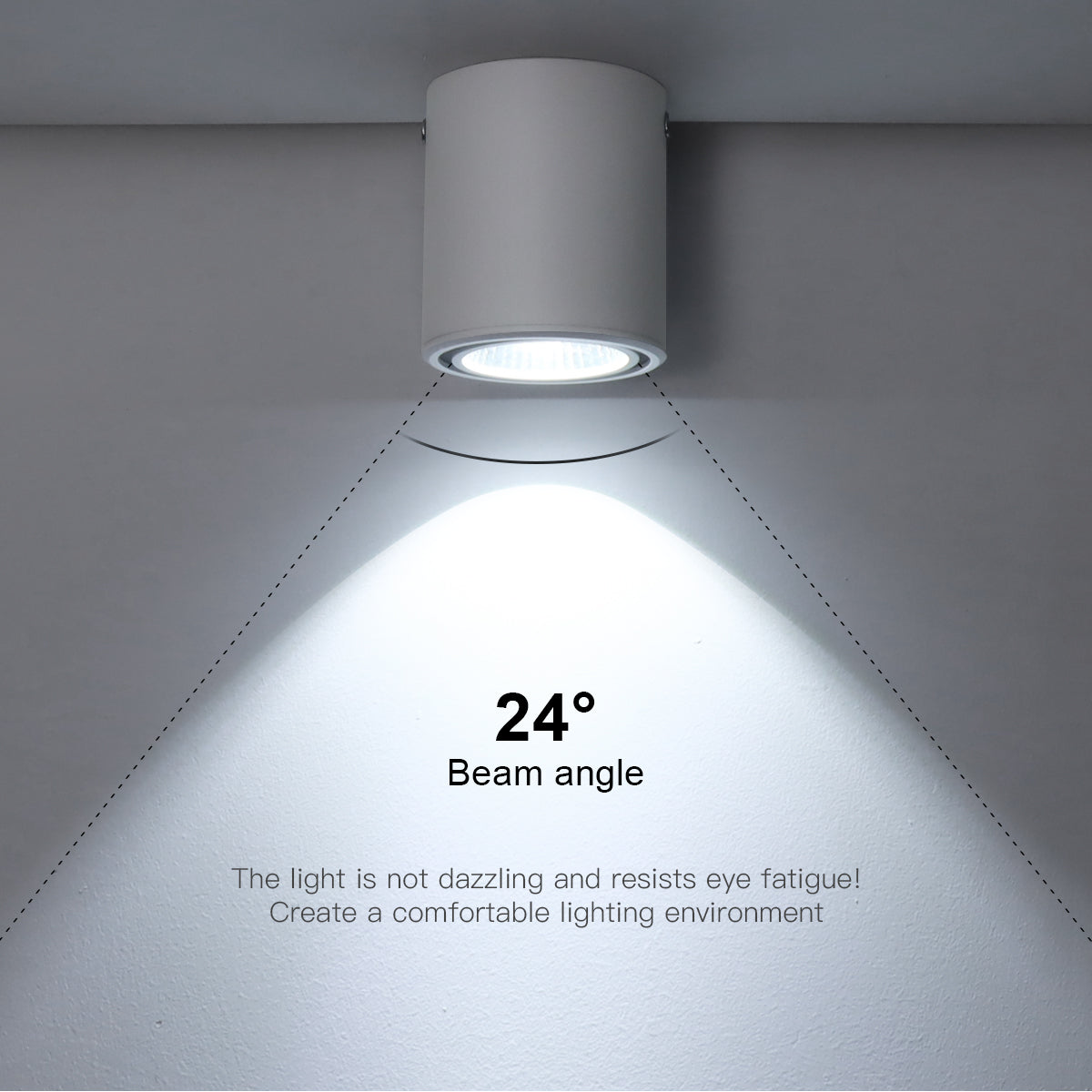 Aluminum LED Downlight COB Surface Mounted Spot Light Home Decor Ceiling Lamp 7W 12W Spotlight Hallway Indoor Lighting