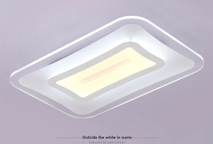 Modern Led Ceiling Lights For Indoor Lighting Plafon Led Square Ceiling Lamp Fixture For Living Room Bedroom Lamparas De Techo
