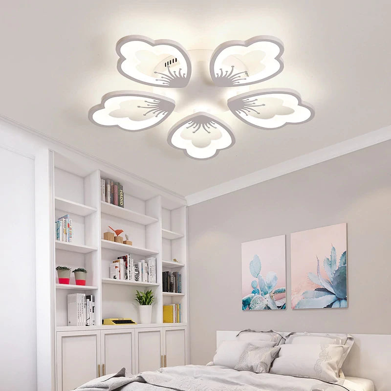 New living room lamps atmospheric household modern minimalist hall ceiling lamp art creative personality light in the bedroom