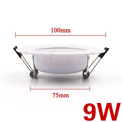 LED Downlight Spot LED downlight Dimmable  5W 7W 9W 12W 15W Recessed in LED Ceiling Downlight Light Cold Warm white Lamp