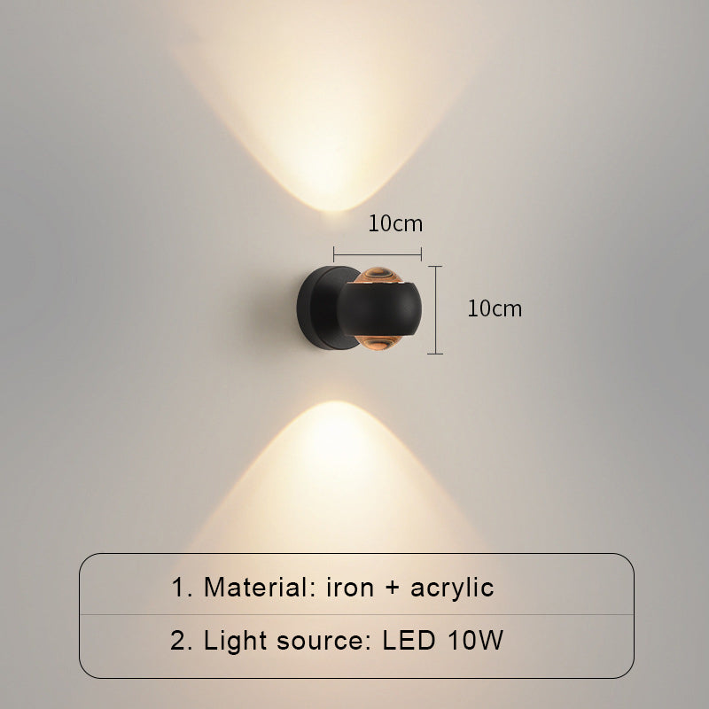 Nordic LED Wall Lamp Modern Luxury Gold Wall Light Indoor Lighting Room Decor Sconces For Bedroom Bedside Living Room Lamp