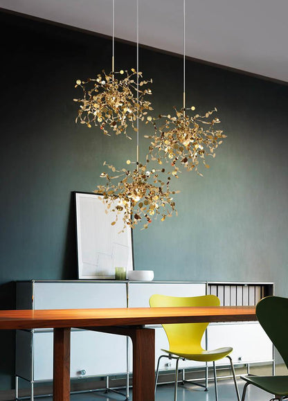 Nordic Modern Creative Design Stainless Steel Chandelier