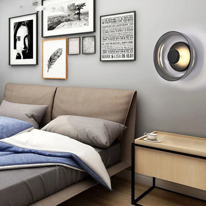 Nordic LED Glass Wall Sconces For Bedrooms Living Rooms Dining Rooms Fixtures Study Bedside Hotel Aisle