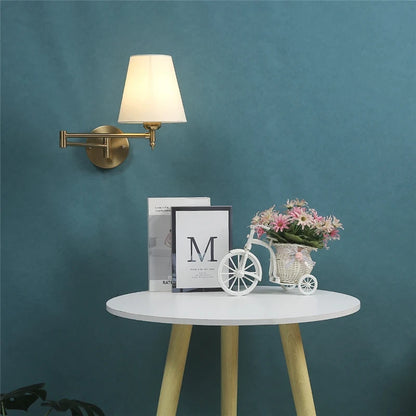 Nordic Adjustable Folding Wall Lamps Rotating Rocker Arm Light  Modern Bedroom Bedhead LED Wall Lights