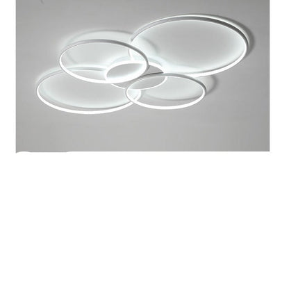 Living Room Main Lamp Atmospheric Hall Lamp Minimalist Circular Ring Indoor Lamp Ceiling Lamp
