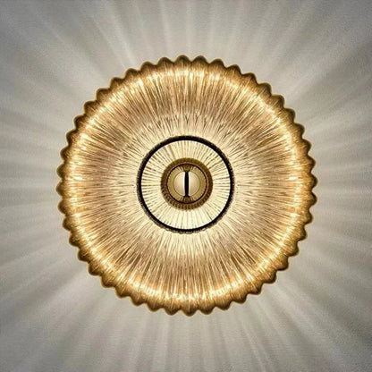Glass Wall Lamp glass wall Sconce For Corridor Background Bedroom Living Room Bedside Ambiance Wall Light Indoor Home Decor