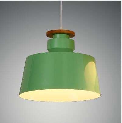 Nordic Color Candy Chandelier Modern Creative Bedroom Bedside Coffee Restaurant Solid Wood Chandelier