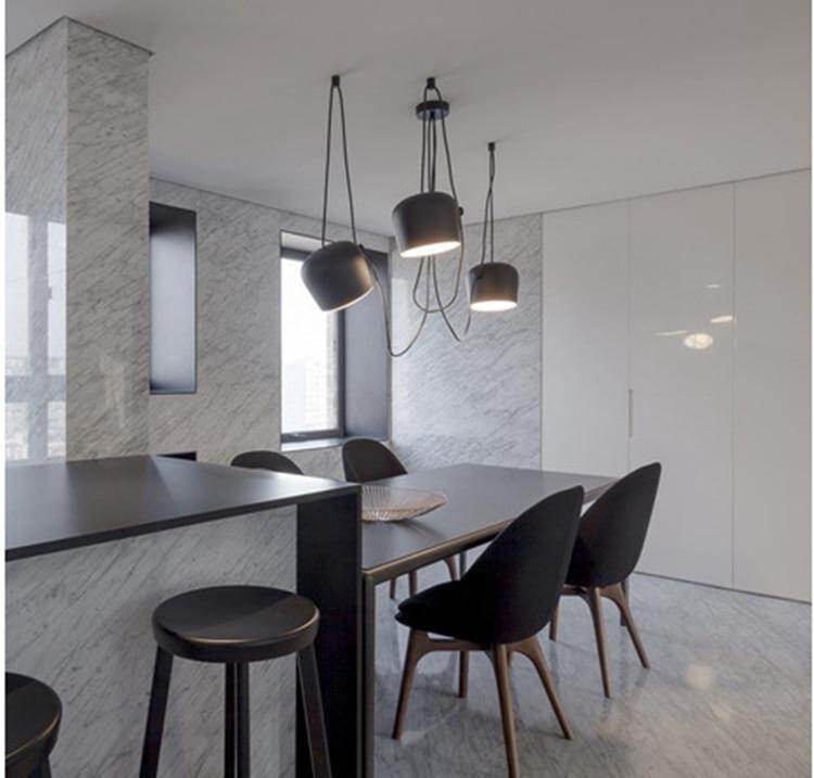 Loft Nordic design pendant lights fixtures modern led dining room home decor industrial hanging lamp