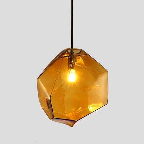 Modern Minimalist Pendant Lights Creative Colorful Glass Pendant Lamps Restaurant LED Lamps Indoor Home Lighting