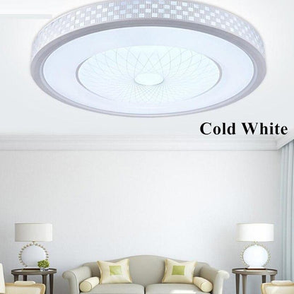 LED Colorful 2.4G Remote Touch Control Ceiling Light 12W 24W 36W RGB+Warm White+Cold White Dimming Light For Living room