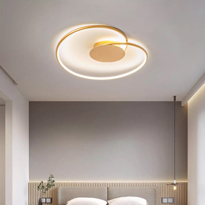 Bedroom Lamps  Mordern Minimalism Led Ceiling Lamp Creative Dimmable Study Room Light Indoor Lighting Home Decor Luster Fixtures