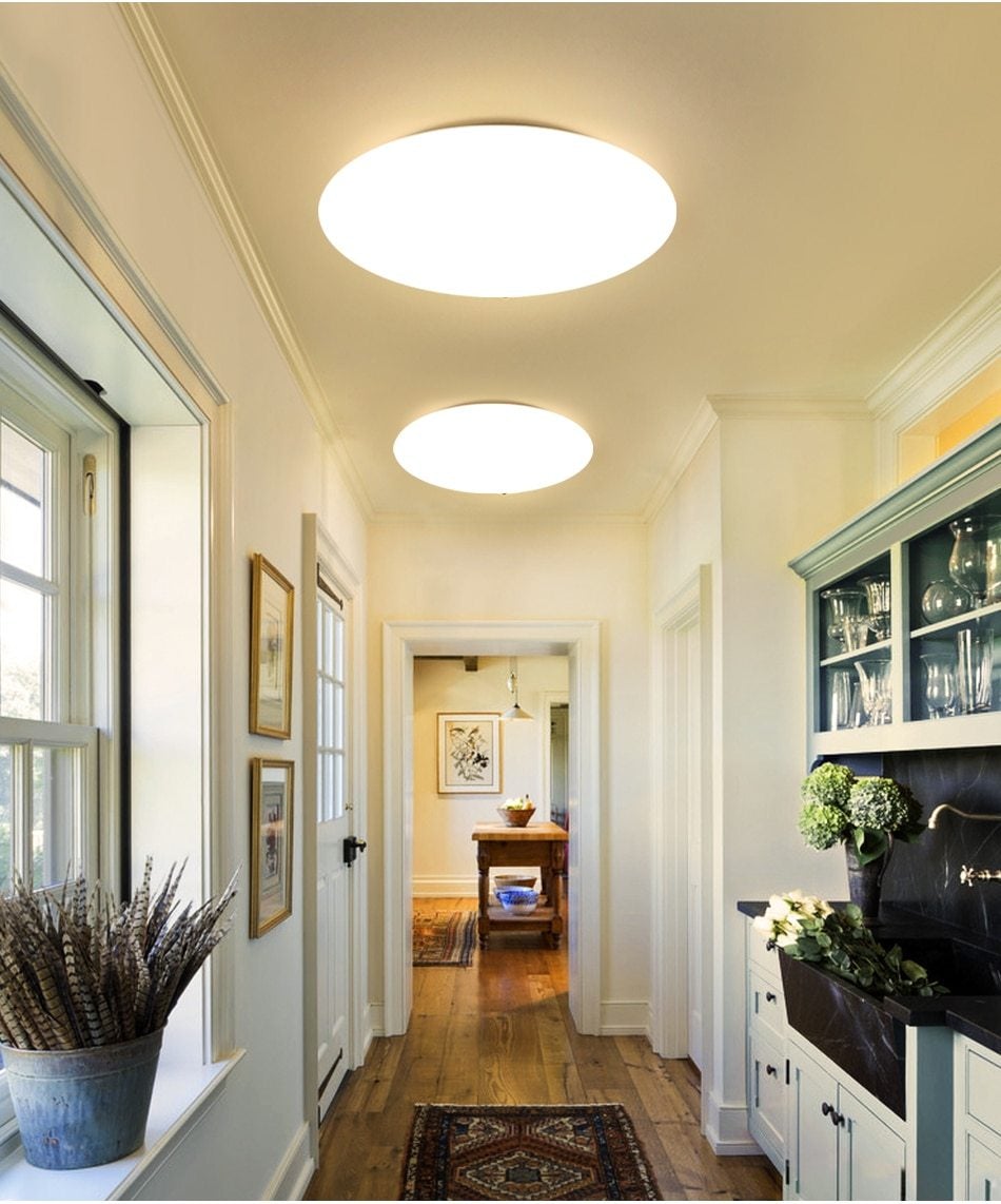 Modern LED Ceiling Light Lighting Fixture Lamp Surface Mount Living Room Bedroom Bathroom Remote Control Home Decoration Kitchen