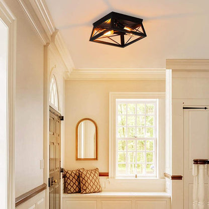 American Retro Industrial Wind Corridor Restaurant Ceiling Lamp