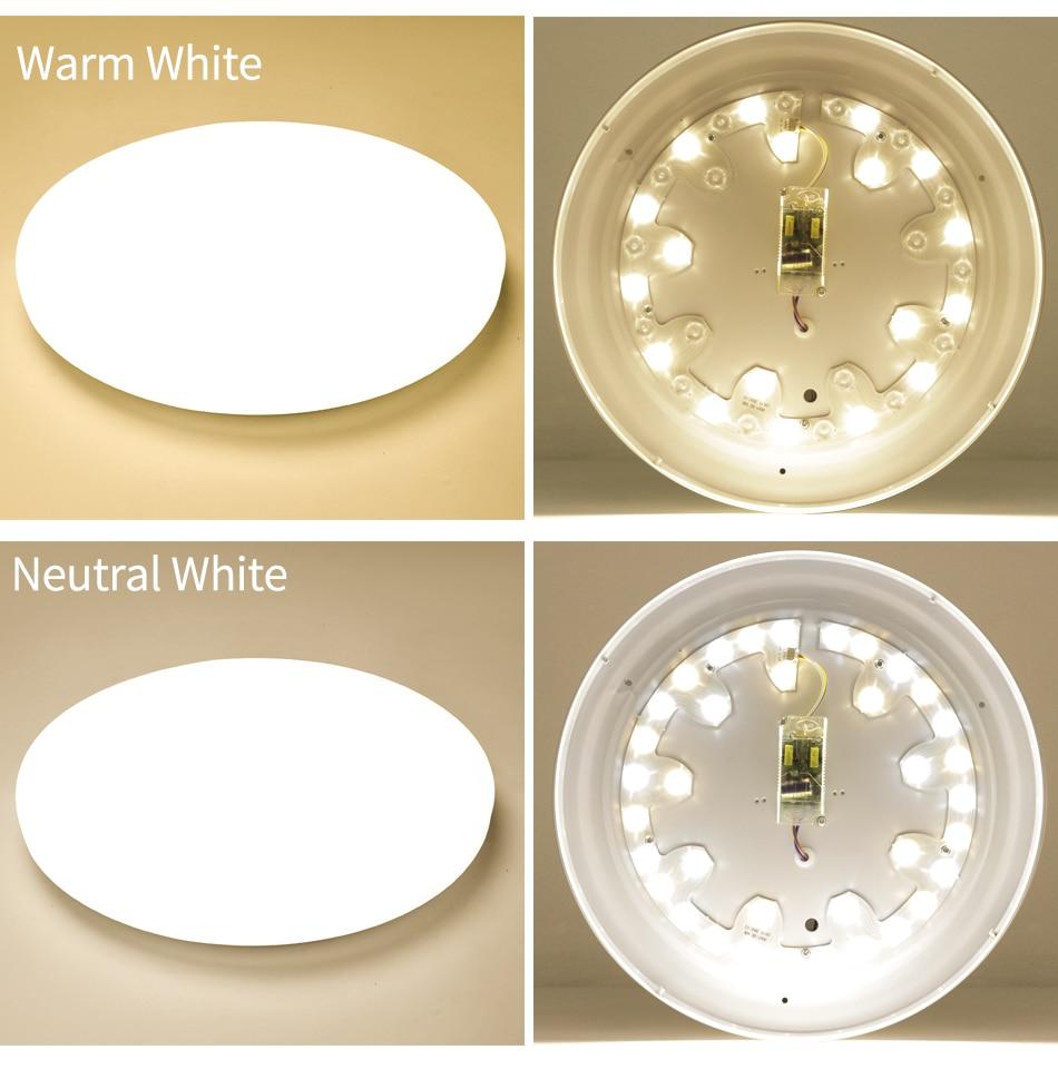Ultra Thin LED Ceiling Lights Modern Lamp Living Room Bedroom Kitchen Lighting Fixture Surface Mount Remote Control