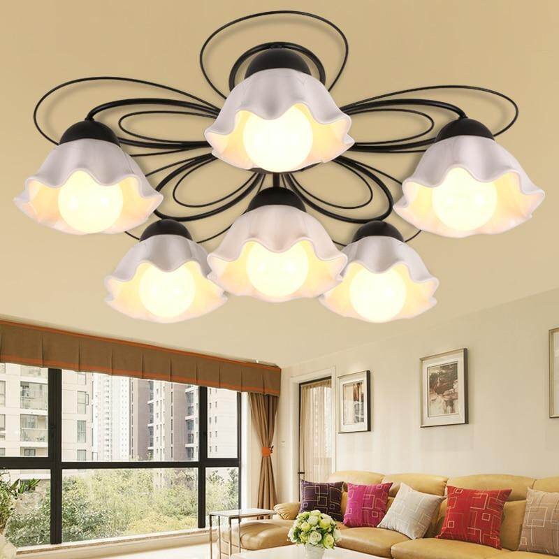 Led E27 Nordic Iron Ceramic LED Lamp.LED Light.Pendant Lights.LED Pendant Light.Pendant Lamp For Foyer Bedroom Dinning Room