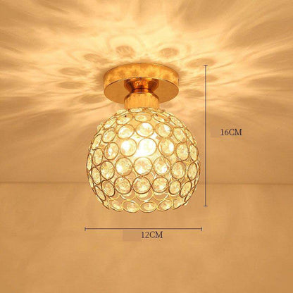 Plafonnier led Ceiling Light Crystal Lamp Indoor Lighting for bedroom living room lights Fixture Foyer room light