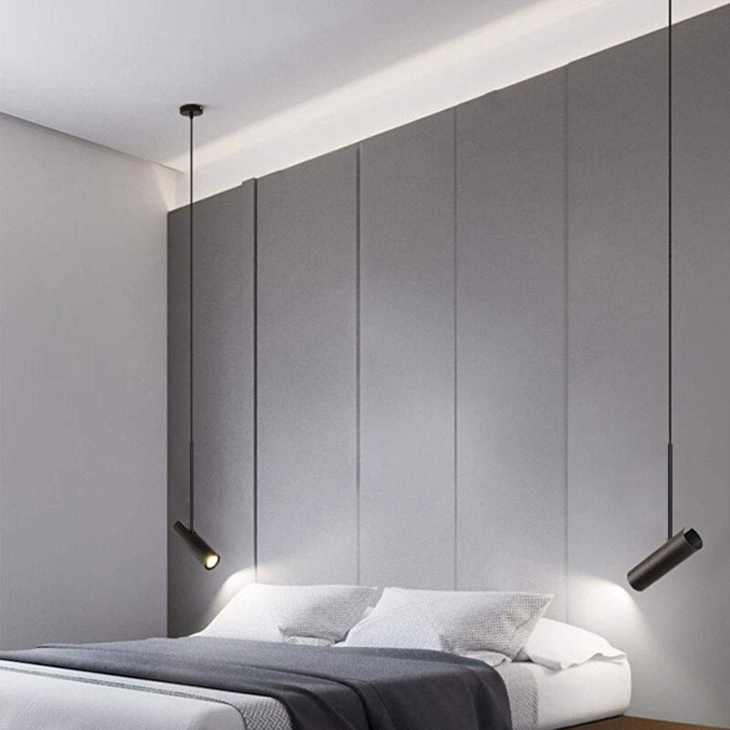 Nordic Moderne Led Opknoping Lamp Eetkamer Decor Restaurant Bar Koffie Slaapkamer Studie Zwart Hanglampen Verstelbare Lampenkap