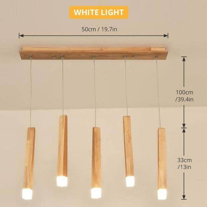 Led Pendant Lamp  Matchstick Pendant Lamp Wooden Light Creative Pendant Lamp Bar Saloon Restaurant Home Modern  Solid Wood Lamp