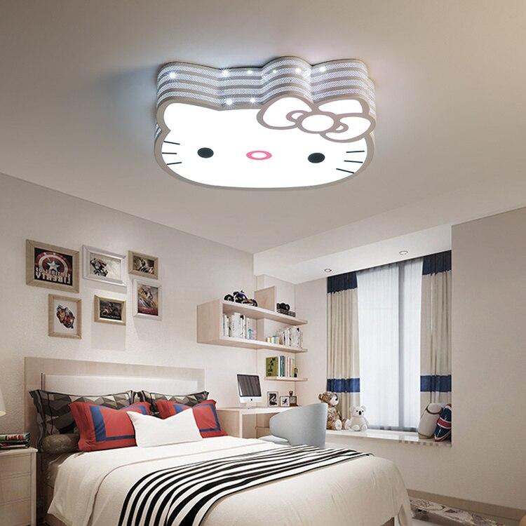 Modern Ceiling Light With Remote Control And Bluetooth Speaker For Kids Room Light