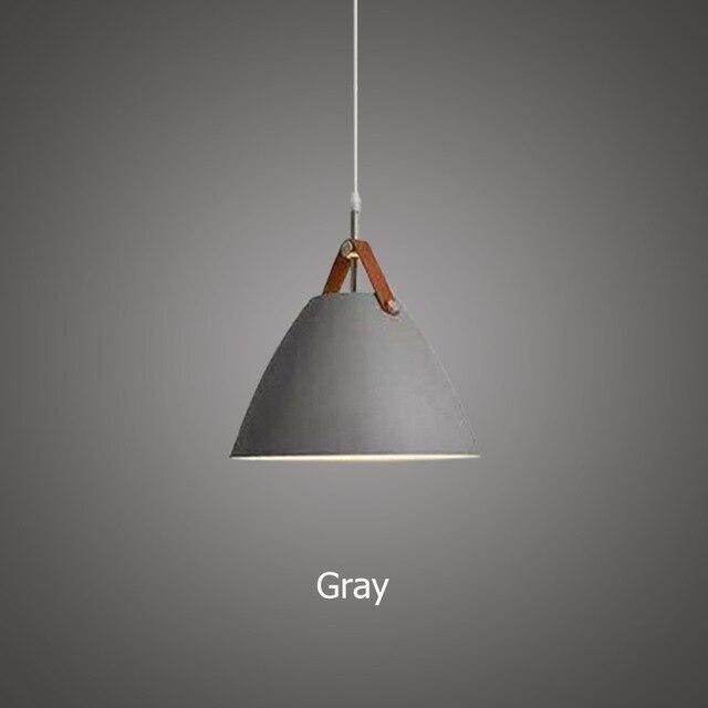 Nordic Simple Black White Pendant Light E27 LED Modern Hanging Lamp For Bedroom Living Room Hotel Restaurant Cafe Dining Room