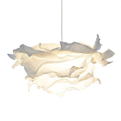 Modern Minimalist Scandinavian European Style Cloud Chandelier Mall Hotel Wedding Shop Theme B&B Convention Paper Lampshade