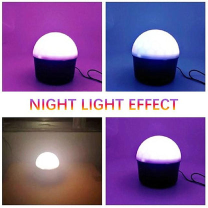 led star projector usb night light music star nght light with remote control device