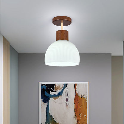 Nordic Ceiling Lights for Corridor Aisle Indoor Glass Ceiling Lamp for Bedroom Living Room Chandelier Lighting