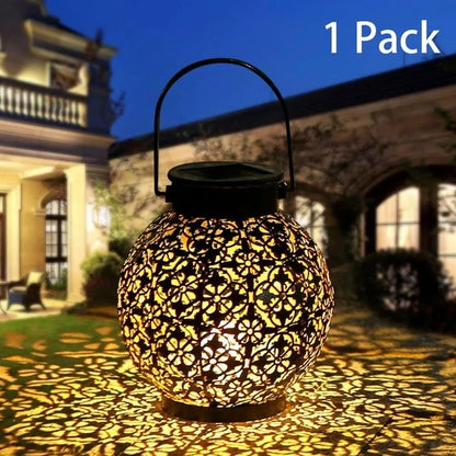 Waterproof solar garden light  LED Lantern Hanging Outdoor solar Lamp Olive Shape Sensitive Sensor Control Solar Powered lamp