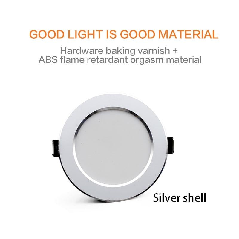 LED Downlight 18W 15W 12W 9W 7W Ceiling Round Recessed Lamp New type Downlight spot LED Spot Lighting