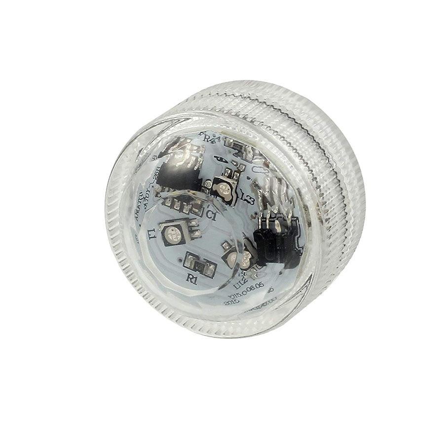 Waterproof SMD3528 Submersible LED Lights RGB Underwater Night Lamp Wedding Tea Light Vase Bowl Party Christmas Decoration light