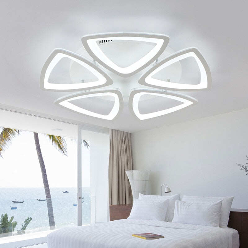 Modern Ceiling Lights Remote Control Living Room Bedroom Modern Led Ceiling Lights Luminarias Para Sala Dimming Deckenleuchten