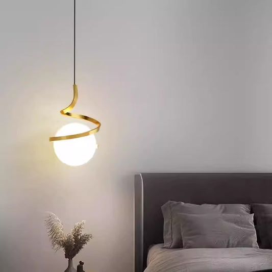 Nordic LED Pendant Lights Indoor Lighting Glass Hanging Lamp For Home Dining Tables Bedside Kitchen Living Room Decoration Light