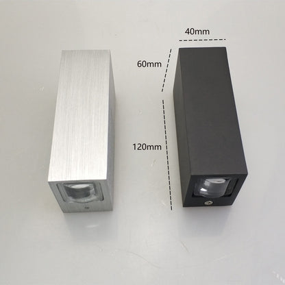 Modern LED Wall Lamp for home IP65 Aluminum Up Down Light led outdoor wall light 6W indoor bathroom Garden Porch lamp ZBD0020