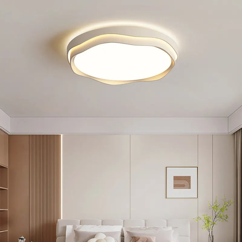 Cream wind aisle light Entrance corridor Cloakroom light Full spectrum eye protection Modern simple balcony ceiling light