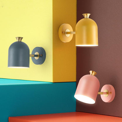 Bedroom Bedside Wall Lamp Mirror Front Lamp Aisle Table Lamp Children's Room Theme Hotel Postmodern Color Wall Lamp