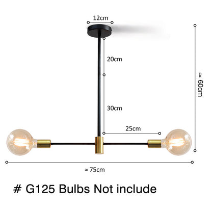 Nordic Modern Chandelier Hanging Lamps For Ceiling Home Decor Living Room Bedroom Pendant Indoor Fixtures E27 G95 G125 Milk Bulb