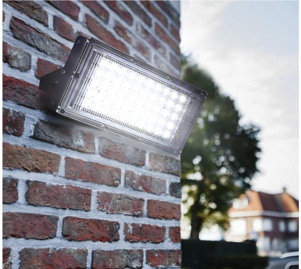 LED Flood Light 100W SMD Floodlight AC 50W LED Spotlight Exterior Waterproof Wall Washer Lamp  Projector Outdoor Lighting