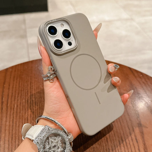 Ultra-thin PC Magnetic Phone Case For iPhone 16E 17 16 15 14 13 12 Mini 11 Pro Protection Magsafe Shockproof Cover