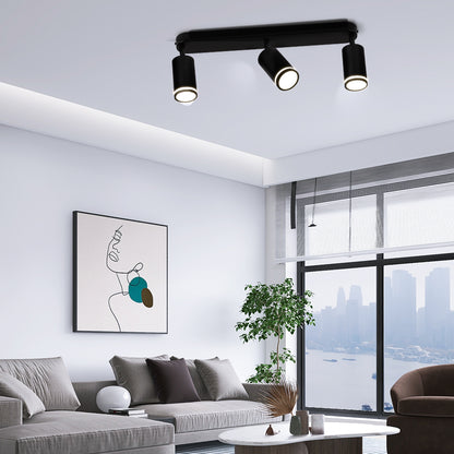 Modern Ceiling Led Spot Light Replaceable GU10 Bulb Track Lighting for Living Room Kitchen Ceiling Lamp