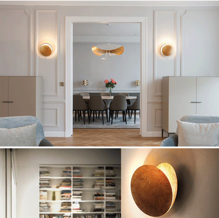 Simple Wall Lamp Villa Nordic  Bedside Lamp