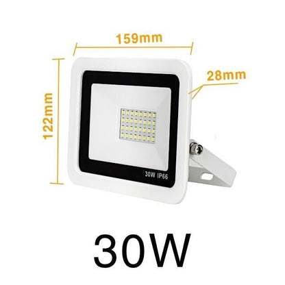 Outdoor LED Floodlight ACCold Warm White 10W 20W 30W 40W 50W IP66 Waterproof Spotlight Wall Lamp Square Hightway Lighting