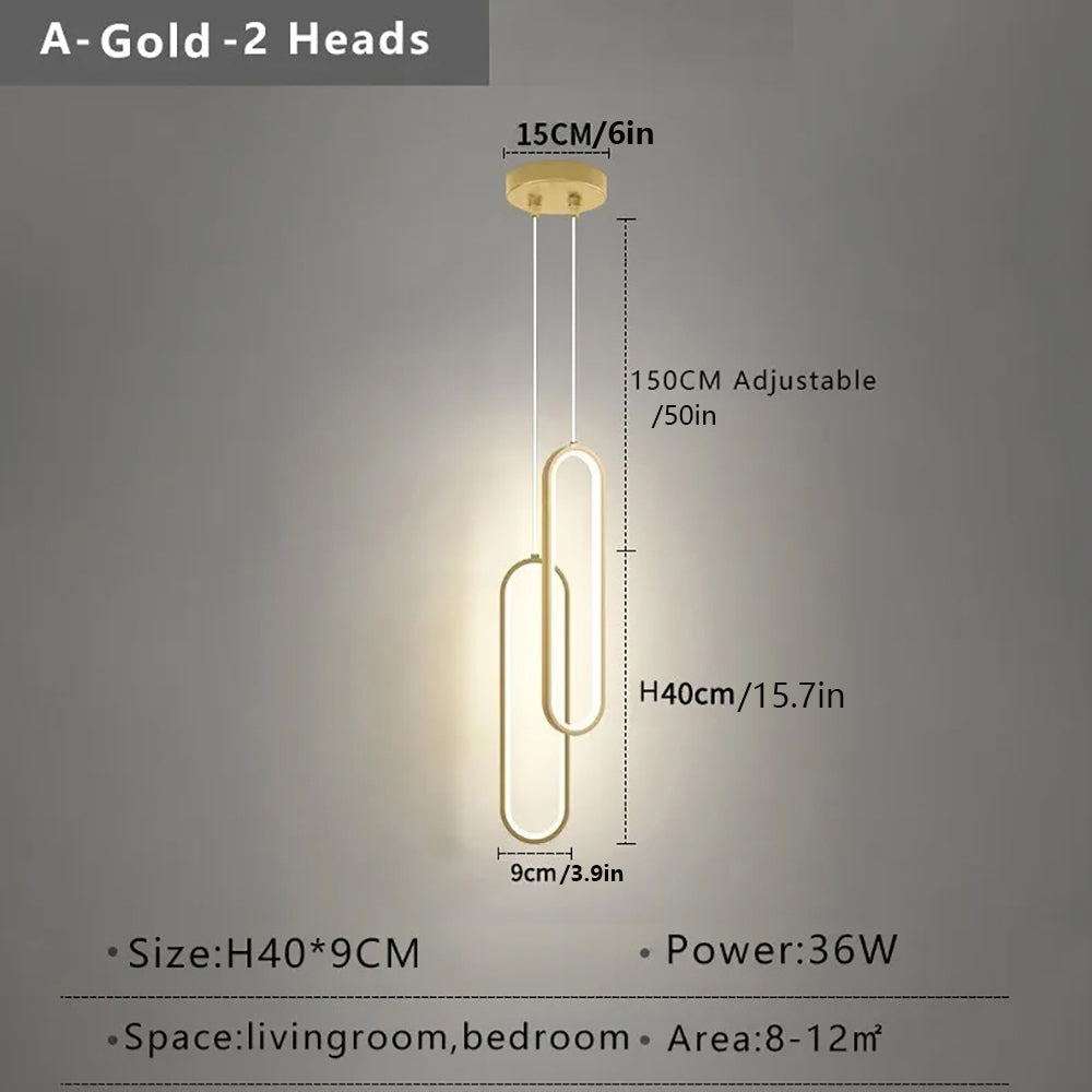 Pendant Light  For Hotel Bar Decoration Aluminium Pendant Lamp For Kitchen Island Bar Chandelier