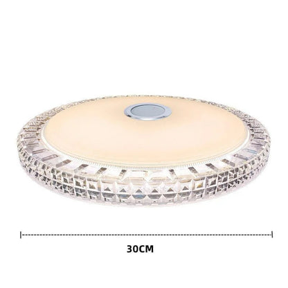 300W Smart Lamp Ceiling RGB LED Lights Dimmable APP Control Bluetooth Speaker Home Bedroom Living Room Ambient Light