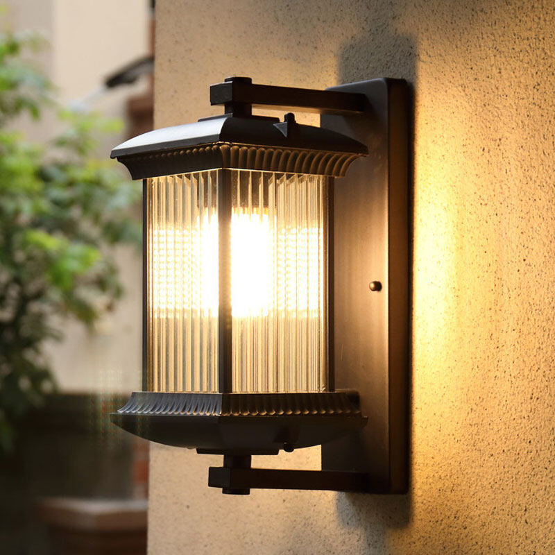 Outdoor Wall Lamp Metal Waterproof Outside Wall Lights Wall Lighting for Hotel Villa Big Porch Garden Gate