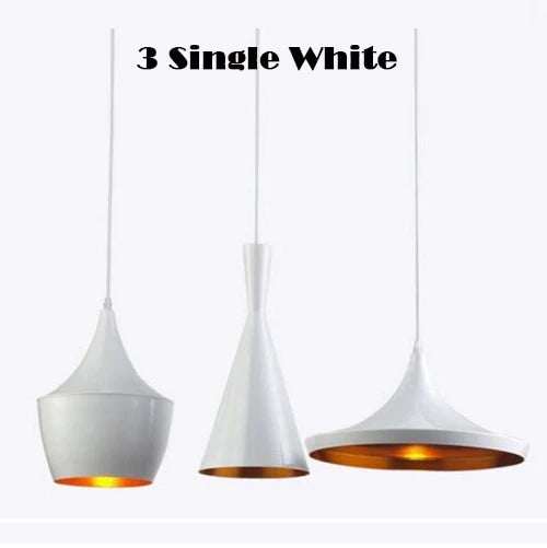 Modern Attractive Lamps E27 Musical Instrument Aluminum Pendant Lights Restaurant Hanging Pendant Light For Dinning Room DG503
