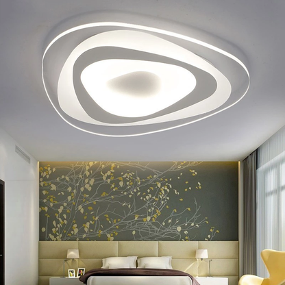 Ultrathin Triangle Ceiling Lights Lamps For Living Room Bedroom Lustres De Sala Home Dec LED Chandelier Ceiling