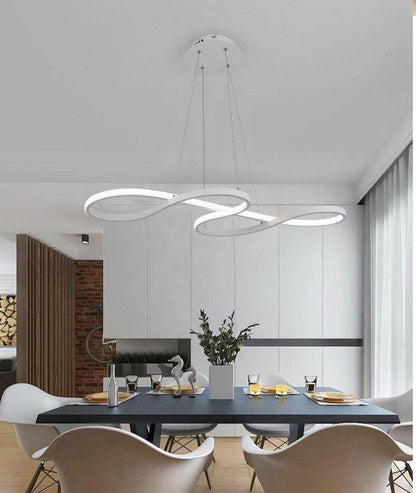 Modern New Creative LED Pendant Lights Kitchen Aluminum Silica Suspension Hanging Cord Lamp For Dinning Room Lamparas Colgantes