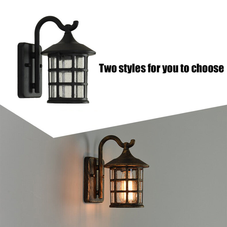 Outdoor Waterproof Wall Lamp Modern Villa Corridor Garden Lamp Exterior Wall Garden Walkway Simple Balcony Gate Terrace Lamp